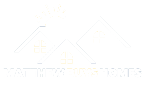Matthew Buys Homes - White Logo